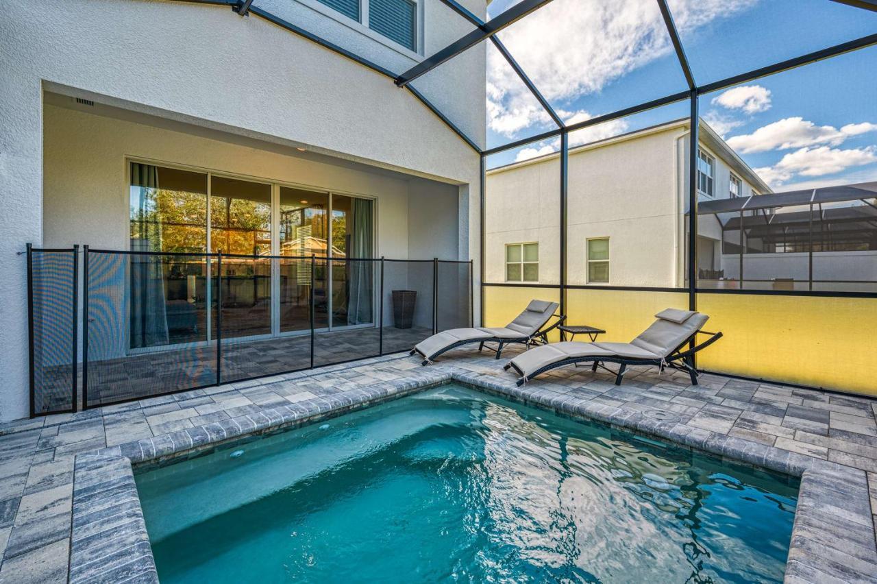 Comfortable Townhome With Private Pool Near Disney 포 코너스 외부 사진